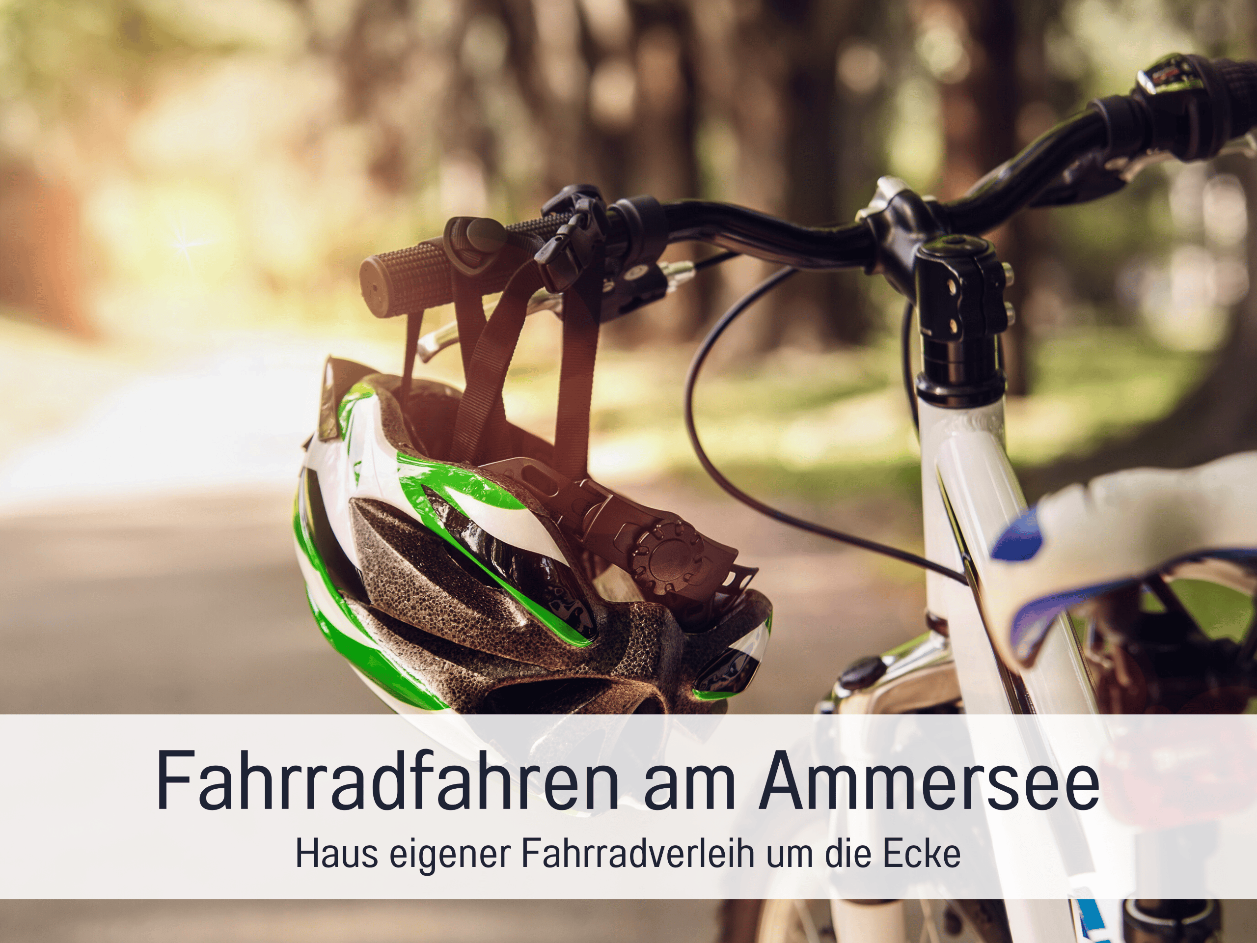 Ammersee Ferienwohnungen Fahrradfahren