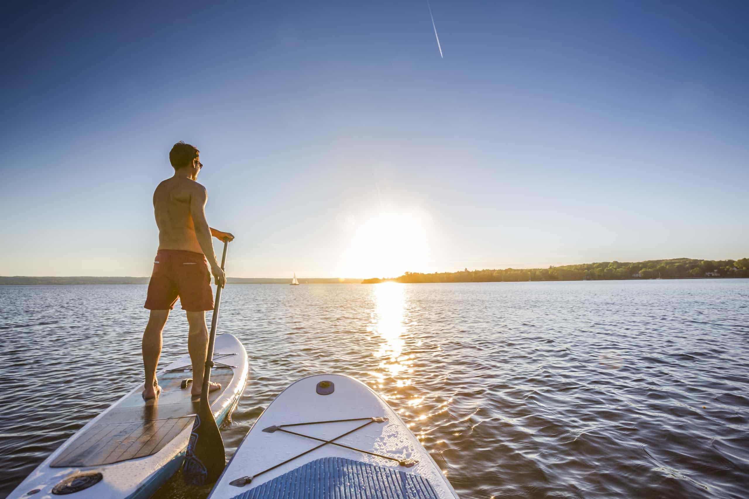 Ammersee Ferienwohnungen See SUP